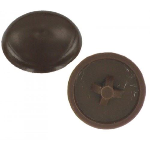 Pozidriv Screw Caps - FAST PAK VALUE 3066 Brown 50/Pack