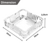 SQUARE GLASS ASHTRAY. JL1016