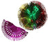 Christmas Foil Balls - Multicolour Hanging Decoration 4096