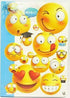 EMOJI A4 HARDBACK NOTEBOOK ASSORTED DESIGN. P1030