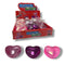 ASSORTED GLITTER HEART MALTOSE 7CM. HU8098