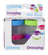 4 PCS SISTEMA DRESSING POTS TO GO CONTAINERS 35ML. 21470-53C