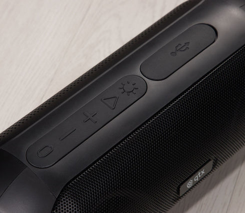 Splashproof Bluetooth Speaker with LED Lightshow - PARTYPOD 100.619UK