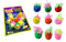 Squeeze Face Toy - Assorted Colours, Pack of 9 Stress Relievers