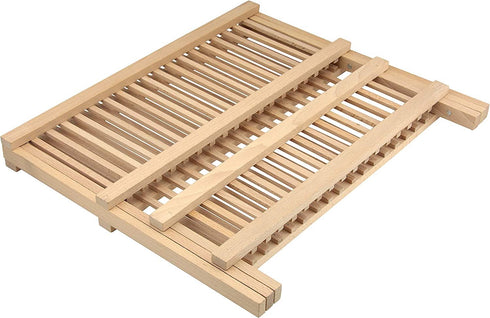 Beech Wood Dish Drainer - Elegant APOLLO AP1684 Kitchen Accessory