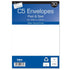 JUST STATIONERY PEEL & SEAL C5 WHITE ENVELOPES 30/PK. 4672