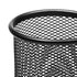 Metal Mesh Pen Holder - Sleek Black Desk Organizer JL3599