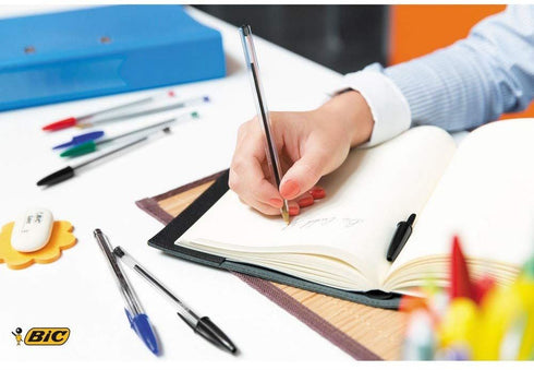 BIC Colour Ballpoint Pens - Cristal Original 4 Pack