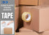 PRIMA 18MM X 33M ROLLS CLEAR TAPE PACK 8. NEPPC1833