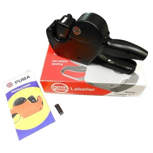 PUMA /  LYNX LITE LABELLER PJ6 LABEL GUN WITH PRELOADED LABELS & CARTRIDGE. 1P00PJ6