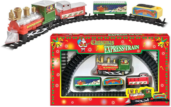 KANDY TOYS CLASSIC SANTA CHRISTMAS TRAIN SET SMALL. TY4214