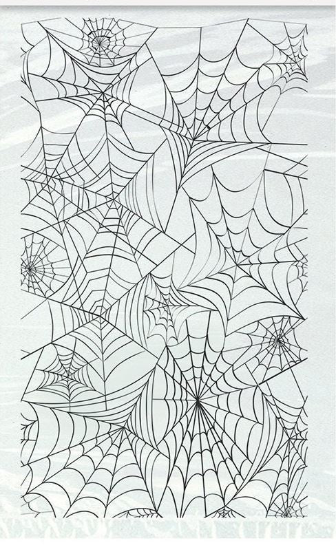 PACK OF 20 SPIDER WEB HALLOWEEN CELLO BAG. 62524