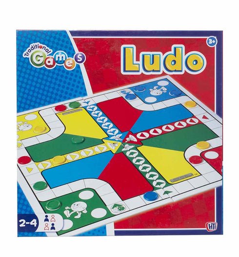 Ludo Board Game - HTI Traditional Family Fun | 1374326