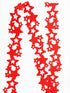 CHRISTMAS XMAS TABLE DECORATION RUNNER SOFT DECOR AIR LAID 72 INCH X 5 CM STARS DESIGN. TARU