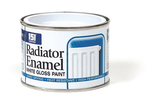 Radiator Enamel Paint - 151 Coating Tin White Gloss DY023A