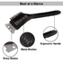 BLAZE BUDDY BBQ WIRE CLEANING BRUSH WITH STAINLESS STEEL SCRAPER. OL320575