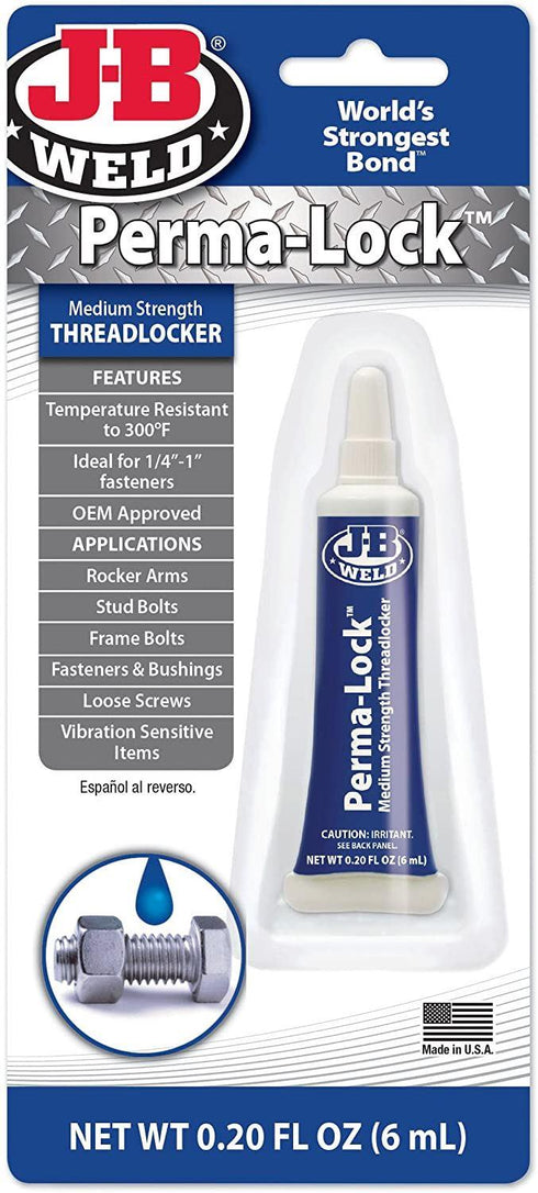 Threadlocker JB Weld - Mid Strength 6ml Perma-Lock 24206