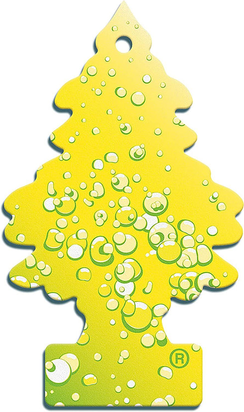 LITTLE TREES CAR AIR FRESHENER - SHERBET LEMON. MTR0073