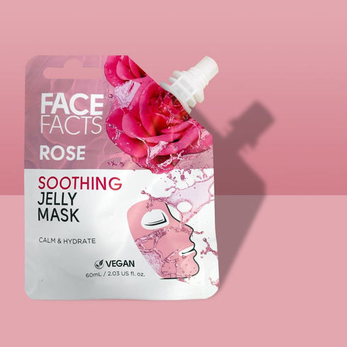 FACE FACTS ROSE SOOTHING JELLY MASK 60ML. 27719-150