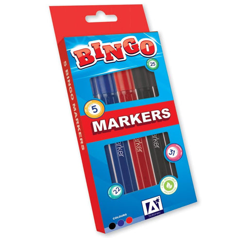 Bingo Markers Pack - ANKER STATIONERY 4/PK JMK/3