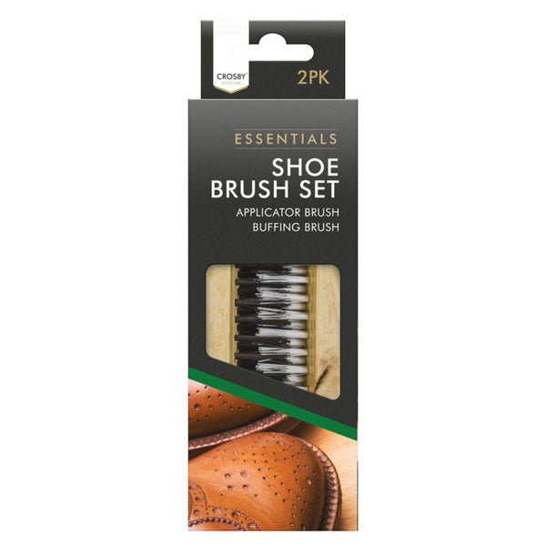 CROSBY ESSENTIALS SHOE BRUSH SET 2/PK. OL316793