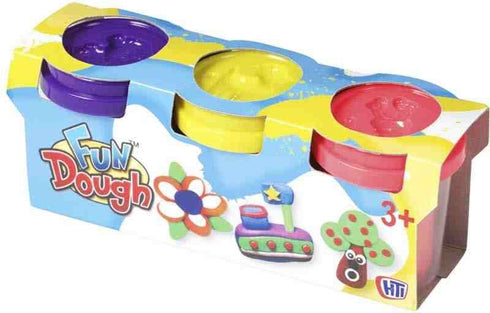 Fun Dough Pack - Assorted Colors 3-Pack, Creative Play | 1373723