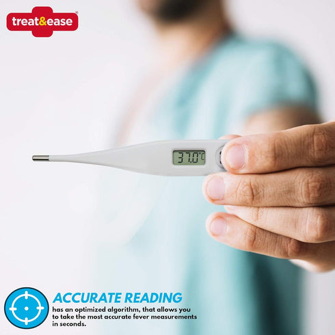 TREAT & EASE HIGHLY ACCURATE DIGITAL MEDICAL THERMOMETER. OL320097