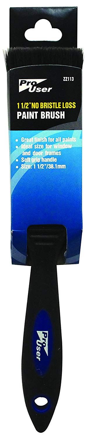 No Bristle Loss Brush - BLACKSPUR 1 1/2 Inch Pro-ZZ113