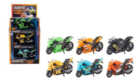 TEAMSTERZ ASSORTED METAL SPEED BIKE. 1374323