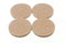 Self Adhesive Felt Pads - 50mm Diameter, 4mm Thick | 72116