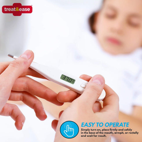 TREAT & EASE HIGHLY ACCURATE DIGITAL MEDICAL THERMOMETER. OL320097