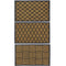 Door Scraper Mat - JVL Woven Tuffscrape 45cm x 75cm 02-133