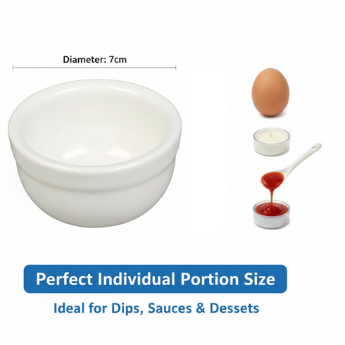 7CM TALA CERAMIC BOWLS RAMEKINS SET 2/PK. 10A20052