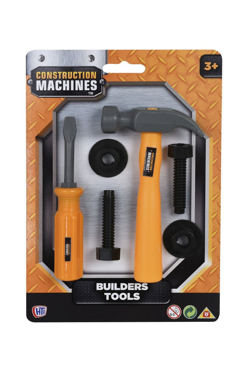 CONSTRUCTION MACHINES BUILDER TOOLS TOY SET. 1374538
