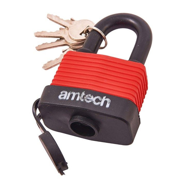 Weatherproof Padlock 50mm - Secure AMTECH AMT0750 Lock