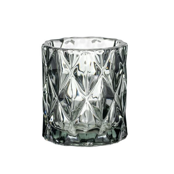 PRICES GLASS CUT TEALIGHT HOLDER. GC010600