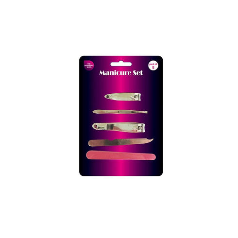 THE ACCESSORY SHOP MANICURE SET 5/PK. CF026