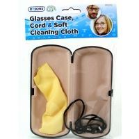 RYSONS GLASSES CASE - CORD WITH SOFT CLEANING CLOTH. RY-0210