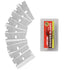DEKTON 10 PCS CARBON STEEL RAZOR SCRAPER BLADE. DT85964