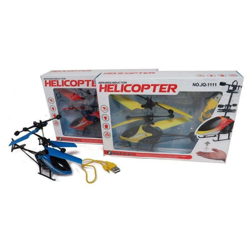 Rechargeable Helicopter Toy - JIQUN Infrared Hand Operated