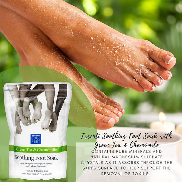 Soothing Foot Soak - Escenti Cool Feet with Green Tea & Camomile