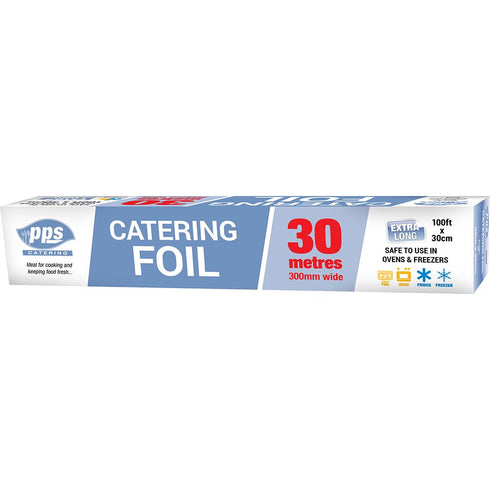 Catering Foil Roll - PPS FOOD CATERING FOIL 30M X 300MM