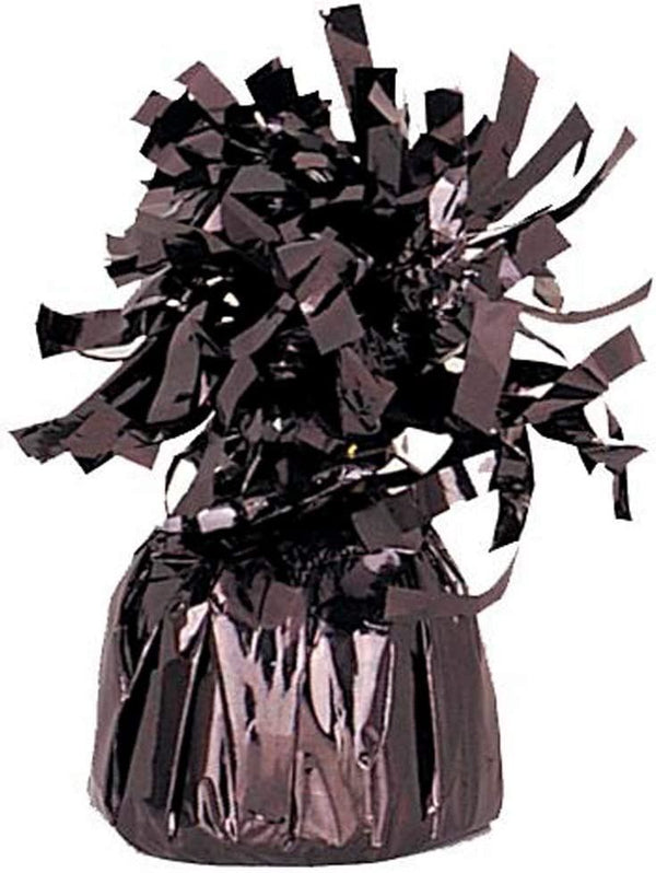 Black Balloon Weight - UNIQUE PARTY FOIL - UNI85634