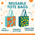 TALLON LARGE SQUARE PP FRUITS SHOPPING BAG 40 X 40CM. TA7347