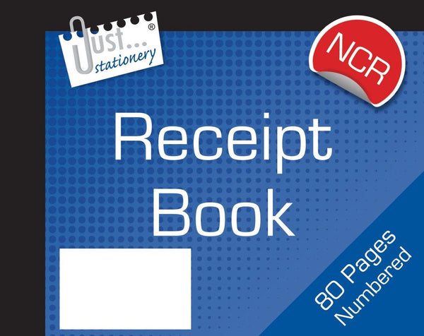 NCR Receipt Book 1 - 80 Pages, 8008 for Efficient Record Keeping