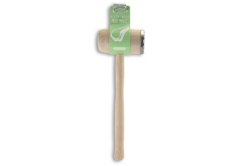 Beech Wood Meat Mallet - APOLLO AP9098 for Tenderizing Meat