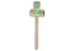 Beech Wood Meat Mallet - APOLLO AP9098 for Tenderizing Meat
