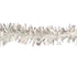 MISTER TINSEL CHRISTMAS DECORATTION VALUE WHITE TINSEL 2M X 100MM. MT/100B/55