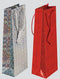 GIFTMAKER ASSORTED COLOUR HALOGRAPHIC BOTTLE BAG. HGBB