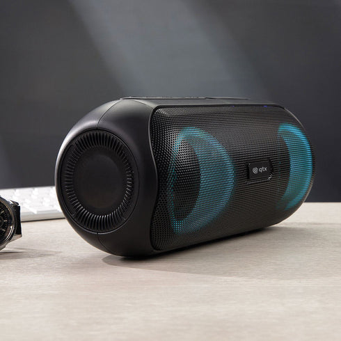 Splashproof Bluetooth Speaker with LED Lightshow - PARTYPOD 100.619UK